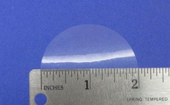 Clear Seal Sticker Labels 2 Inch Round Circle Wafer 500/Roll Security