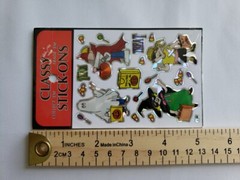Vintage 80s Prizm Stickerz Classy Stick-Ons Halloween Trick O Treat