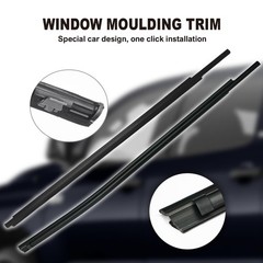 Window Molding Trim Seal for 2007-2019 Toyota Tundra Crewmax Cab(4 Full-Size …