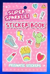 Crown Jewlz Animals & Food Prismatic Mini Sticker Book
