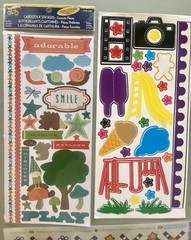 SALE! Lot of Kids Toys Park Stickers & Scrap Kit! Little Yellow Bicycle, Etc