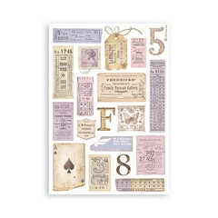 Stamperia Washi Pad 8pc – Quiet Days, SBW26