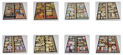 GRAPHIC 45 EERIE TALE TIME TO FLOURISH CARDSTOCK STICKER SHEET 12×12 OR 2(6X12)