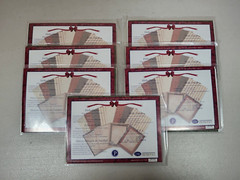 Lot of 7 Creative Memories Holly Dazzle Packs