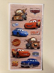 CARS Sticker Sheet Scrapbook Planner Craft Stickers DISNEY Pixar