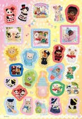 Epoch Sylvanian Families Stickers Book Baby Silverist Baby Seal From Japan