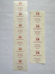Vintage 1990s Mary Engelbreit Teapot Sticker Strips 10 NOS Melissa Neufeld Ink