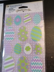 10 pkgs Vintage Dimensional Easter Stickers Stickety-Doo-Da(Am. Greetin& Walmart