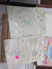 Mixed Scrapbook Junk Journal Shadow Box Lot 7- Wedding/Bride – Cardstock/Stamps