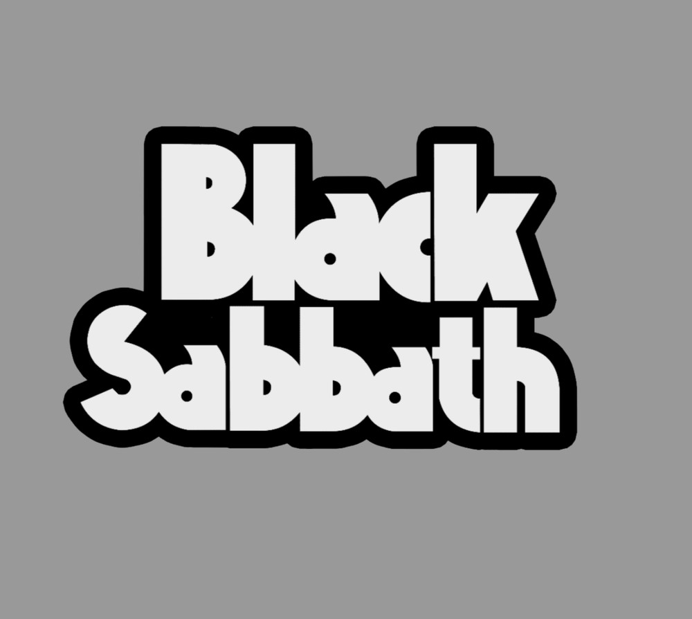 Black Sabbath Sticker Decal