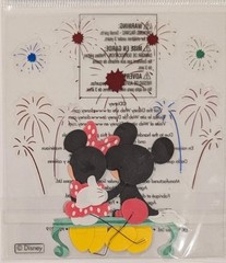 Mickey & Minnie Fireworks, 3D stickers Jolee’s Boutique – Disney DJBV12