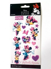 Lot of 2 EK Success Minnie Mouse Sticker Sheets Hollywood & Classic Minnie