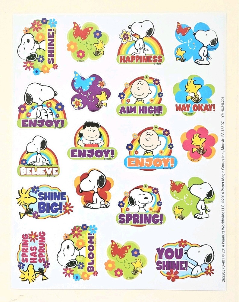Peanuts «Snoopy» Sticker sheet
