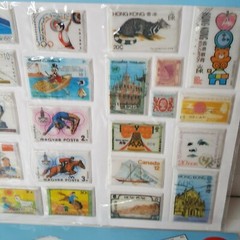 Puff Stick Ons International Stamp Collection Puffy Stickers Sealed