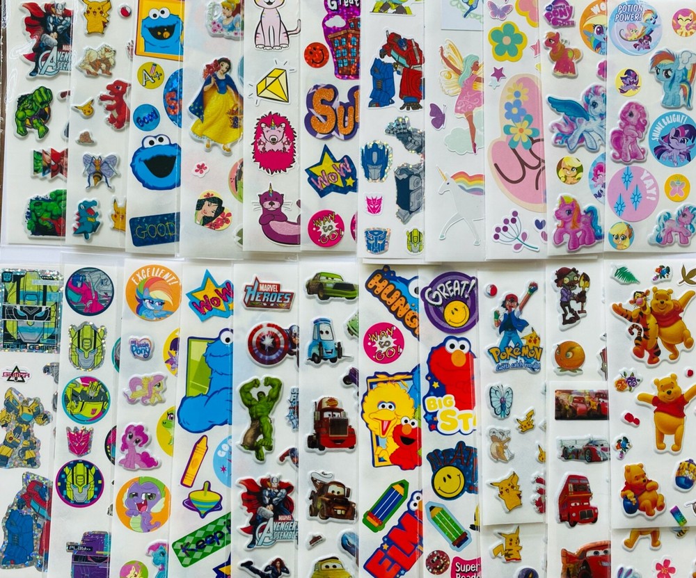 Huge Lot Kit Set Planner Craft Scrapbook Variety Of Themes | 199+ STICKERS