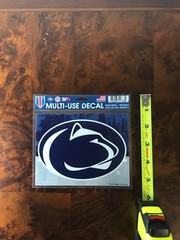 NCAA Multi-Use Decal Reusable/Removable – WinCraft NEW- PENN STATE UNIVERSITY