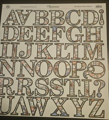 Reminisce DESTINATION / VACATION self adhesive Diecut Stickers & 12×12 Alphabet