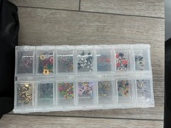Craft Mates Embellishments Beads 6 Lockables Organizers Junk Journal Craft Lot