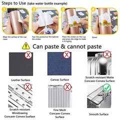 Cute Bee Party Favor Stickers for Kids 50 PCS Honey Bee Water Bottle Stickers…