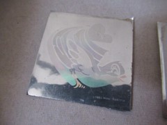 Vintage 1983 Holo Spectra Hologram sticker LOT OF 6 BUTTERFLY FLOWER CLOWN FISH