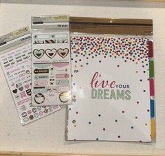 Recollections Divider Pages And Stickers For Planner