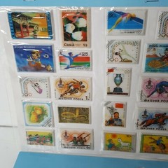 Puff Stick Ons International Stamp Collection Puffy Stickers Sealed