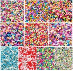 EHOPE Fake Sprinkles Polymer Faux Small, Mixed-10C-120G