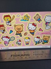 SANRIO Hello Kitty Dear Daniel Sticker Sheet 2016 Promo Pharmacy Rare