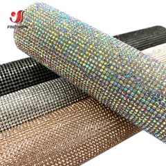2MM Crystal Diamond Rhinestone Sticker Sheet Diamante Self Adhesive 9.4×15.7Inch