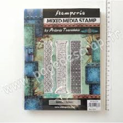Stamperia Rubber Stamps Mixed Media – BORDERS