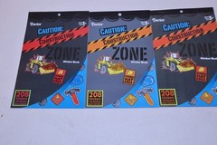 Lot of 9 Darice Sticker Books 5 Unique Assorted Themes Construction Vehicles Sea