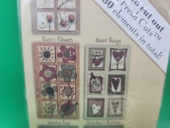 Rebecca Sower Mini FRESH CUTS Cut-Out Embellishments EK 4 Packs Of 5 Sheets Lot