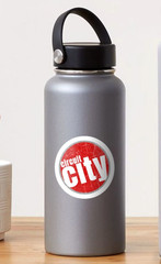 Circuit City «Distressed» – Logo – (Reproduction Sticker)