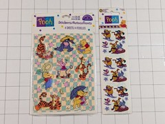 Winnie the Pooh Vintage Stickers Hallmark Sheets Disney Eeyore Piglet Tigger