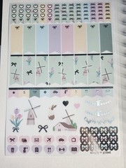 Simply Gilded Pack Of Stickers Tulip.