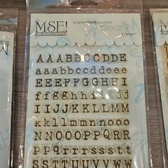 Clear Acrylic Stamps Lot. Scrapbooking, Crafting.