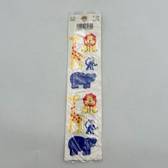 Frances Meyer Inc Stickers Hippo & Friends Lion Monkey FMI New in Package