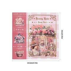 Landscape Scenery Sticker For Scrapbooking Notebook Journal Photo Album Diary