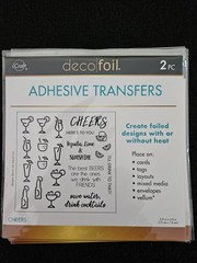 ICRAFT DECO FOIL ADHESIVE TRANSFERS (YOU CHOOSE)