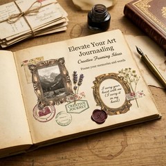 80 Pcs Vintage Baroque Frame Stickers for Scrapbooking, Aesthetic Colorful1