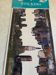 FRANCES MEYER FMI STICKERS CITY SCAPE BORDERS CITY VIEW BORDERS 2 PCS