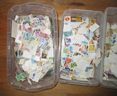 500 Postage Stamps for Crafting