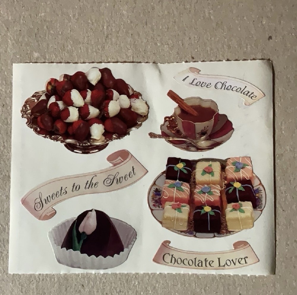 Mrs. Grossman’s Large Stickers Chocolate 1/2 Sheet Valentine’s