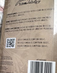 Tim Holtz Idea-ology Corked Domes Glass Display Domes 4pk TH93092