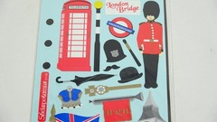 Stickopotamus Binder Stickers London SPCY09 Scrapbooking Stickers