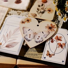 3 Sheets Butterfly Rub-on Transfer Stickers Use for Fabric Paper Wood Chips DIY