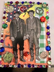 Memory Lane! 5 Vintage Junk Journal Ephemera Cards With Envelopes. Repurpose