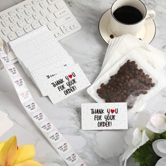2280 Pcs Cards and Stickers Small Business Packaging Thank You Classic Color