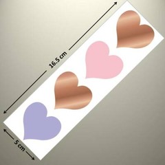 Mrs Grossman’s Sticker – ROSE GOLD HEARTS – Up to 20% Off – SEE MY LISTING!!!