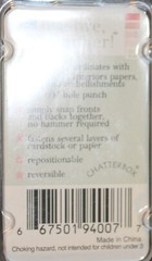 Chatterbox Scrapbook Tacks Snap-on Paper Crafting Fasteners – Rosey Flower NEW
